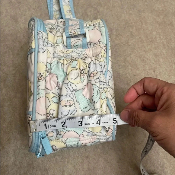 Health-Tex Vintage Baby Fridge Vinyl Insulated Bottle Bag Pastels Blue Animals - Picture 11 of 16